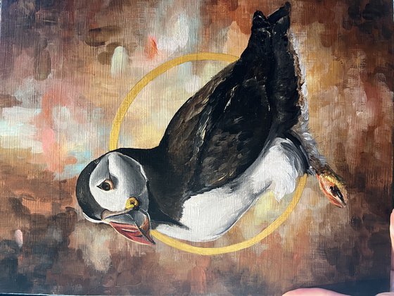 Puffin and Fuchsia