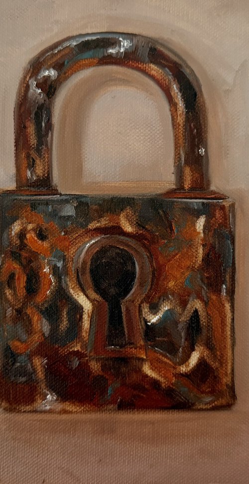 Antique Lock by Nimasha Perera