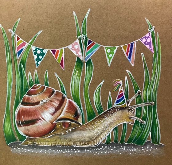Sylvia’s Celebration (snail)