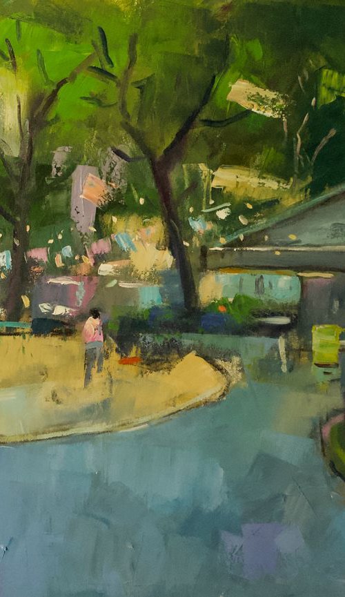 Café in Madison Square Park by Andre Pallat