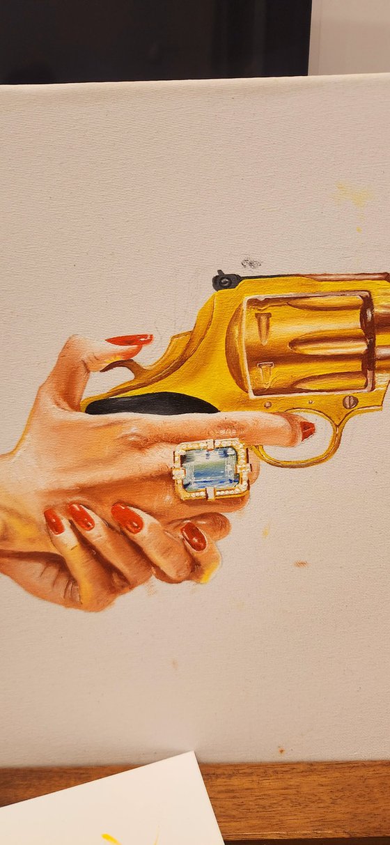 Cocked & Loaded - Pop Art - House Decor