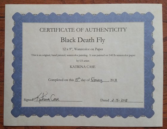 Black Death Tarpon Fly