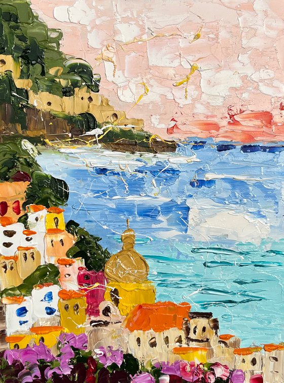 Positano Painting