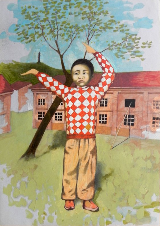 Xin as a child