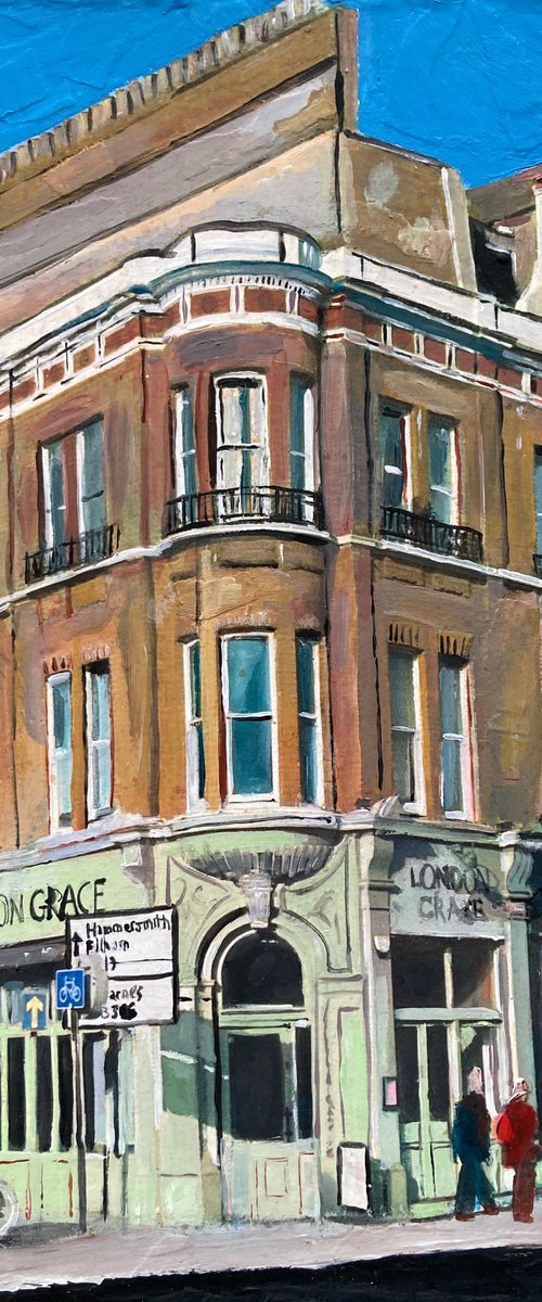 London Putney, Pub on a Summer’s Afternoon by Andrew  Reid Wildman