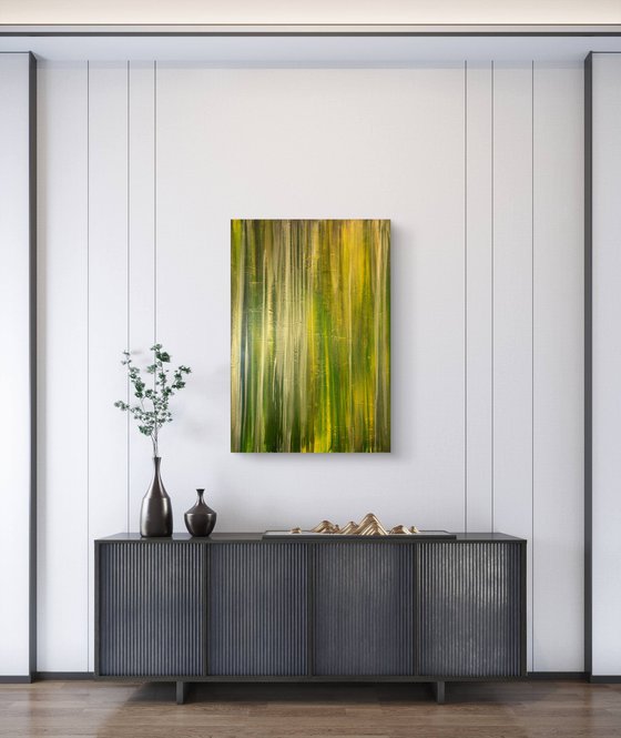 Echoes of Fire 100x70x2 cm