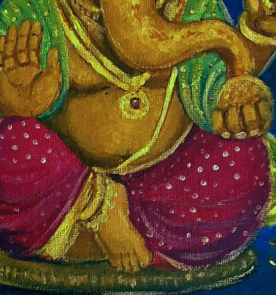 Lord Ganesha the cute one
