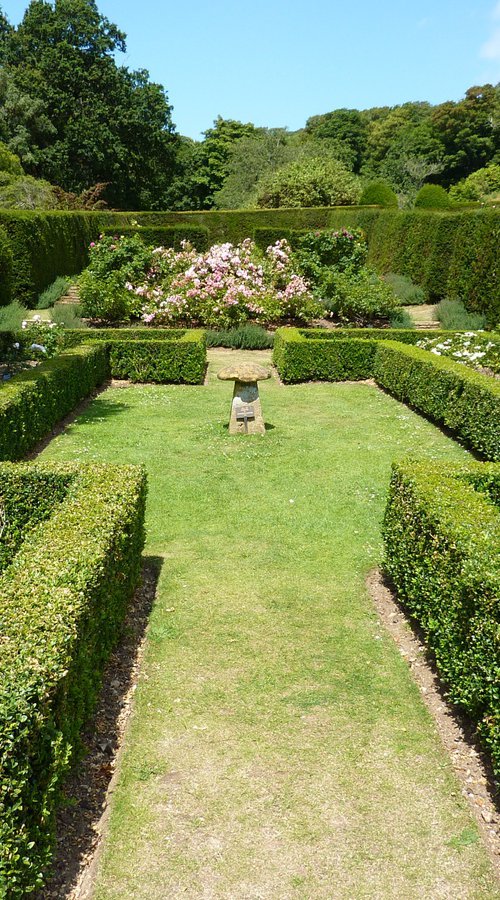 A formal garden by Tim Saunders