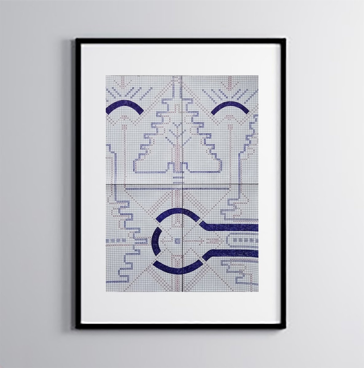Geometric Drawing , Wishful Thinking By Marya, 17 X 24, Artwork For Sale On Artfinder