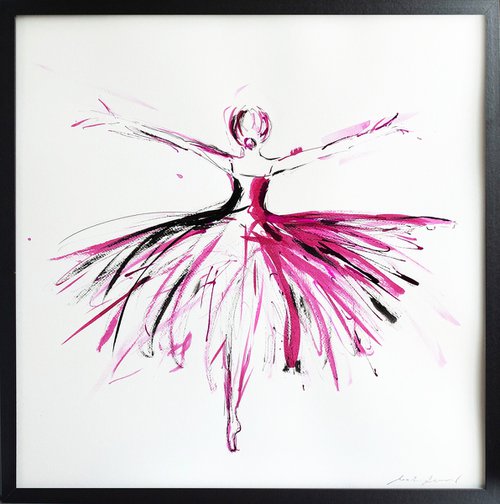 Dark Pink by Marcela Zemanova