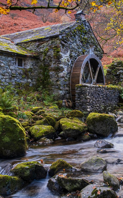 Corn Mill in Cumbria by DAVID SLADE