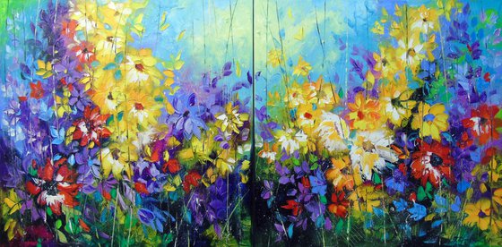 Bright melody 140x70cm