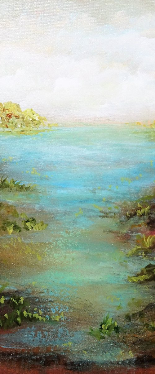 WATER LILY POND by Sveta Osborne