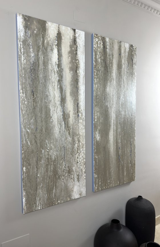 Diptych L ' Averse ( second panel)