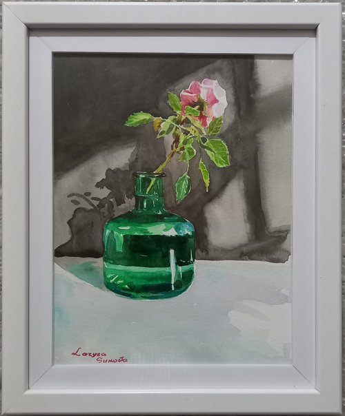 Barattolo verde by Larysa Sukova