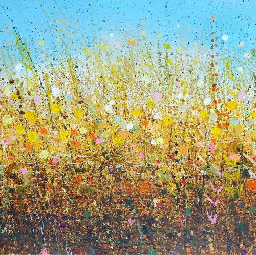 Blue Skies, October by Sandy Dooley