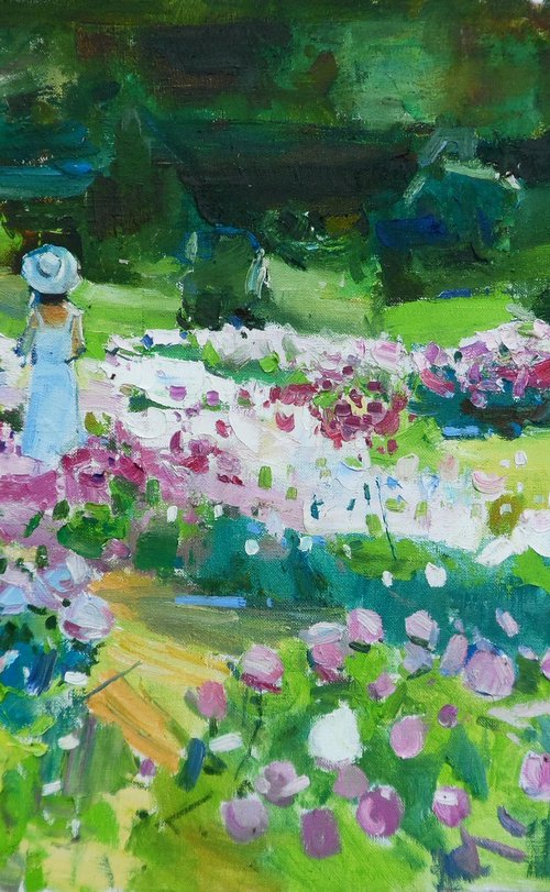"Garden Peonies " by Yehor Dulin