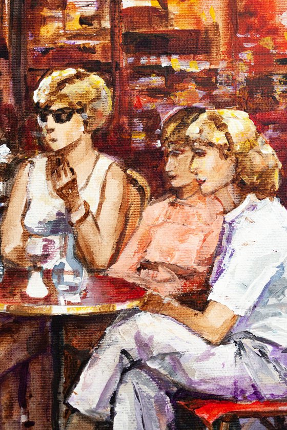 Parisian cafe