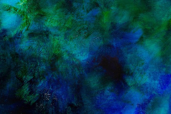 Deep Blue abstract