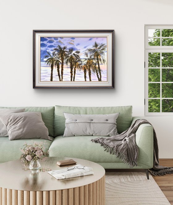 Sicily Palms Coast of paradise
