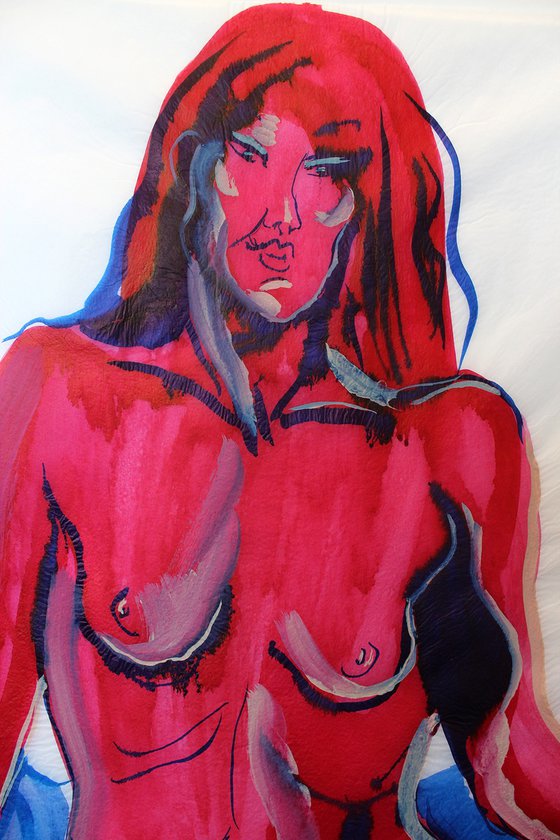 Red woman