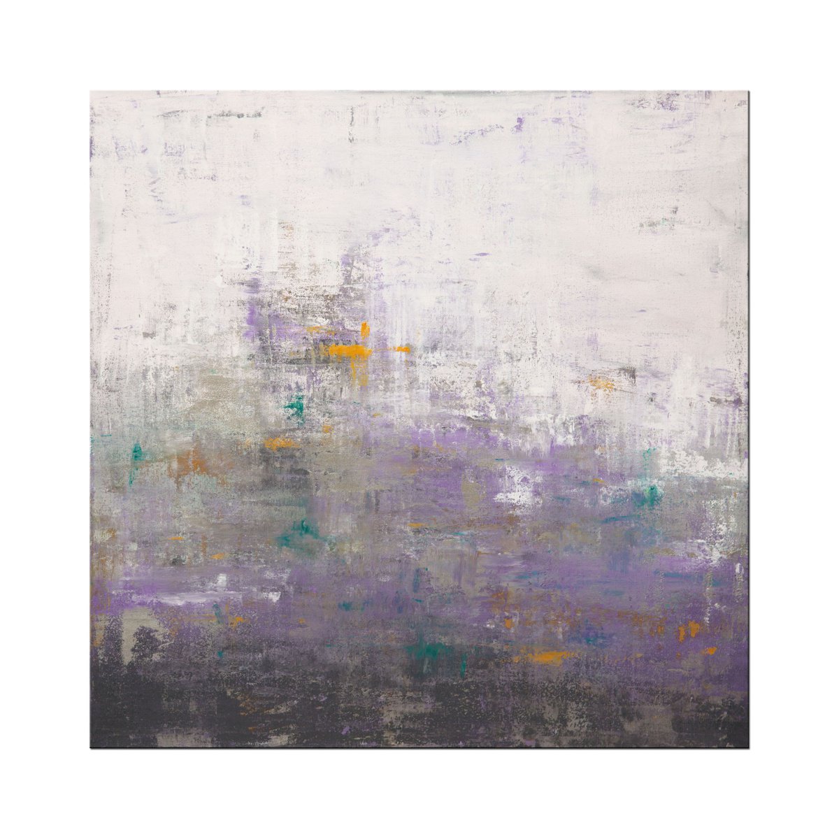 Abstract Acrylic Painting By Hilary Winfield, 30 X 30, Ascension 16, Original Artwork