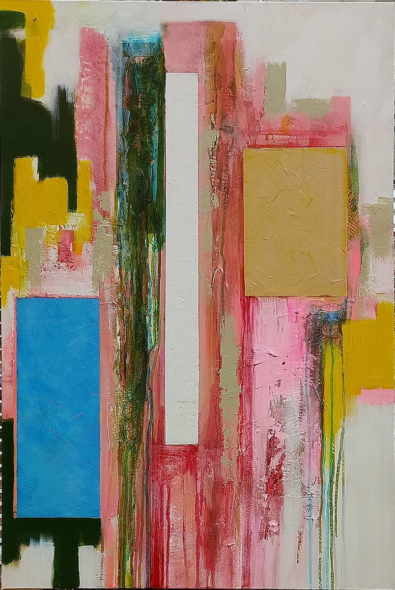  Beeblossom By Frank Barnes, 24 X 35, Artwork For Sale On Artfinder