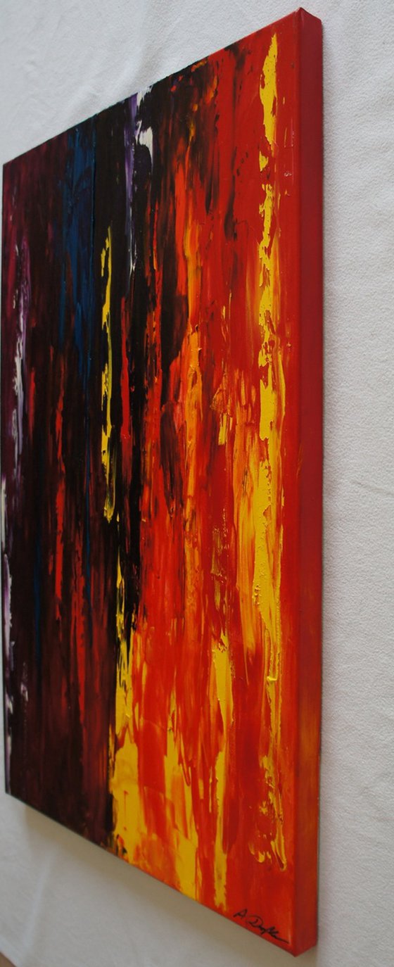 Reaching Out To Bring The Light (50 x 80 cm) (20 x 32 inches)