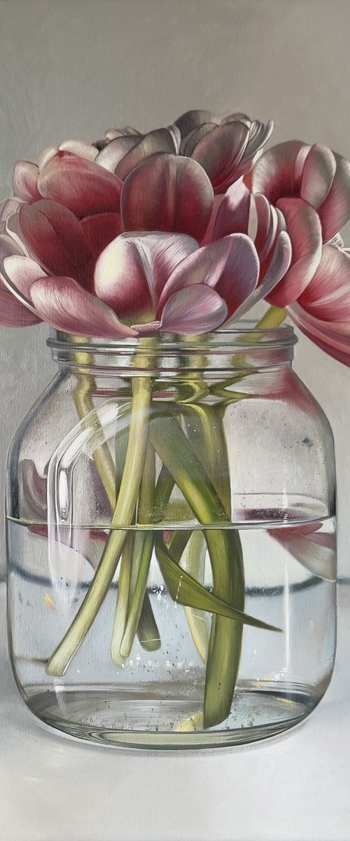 Tulips. Still life by Anastasia Parfilo