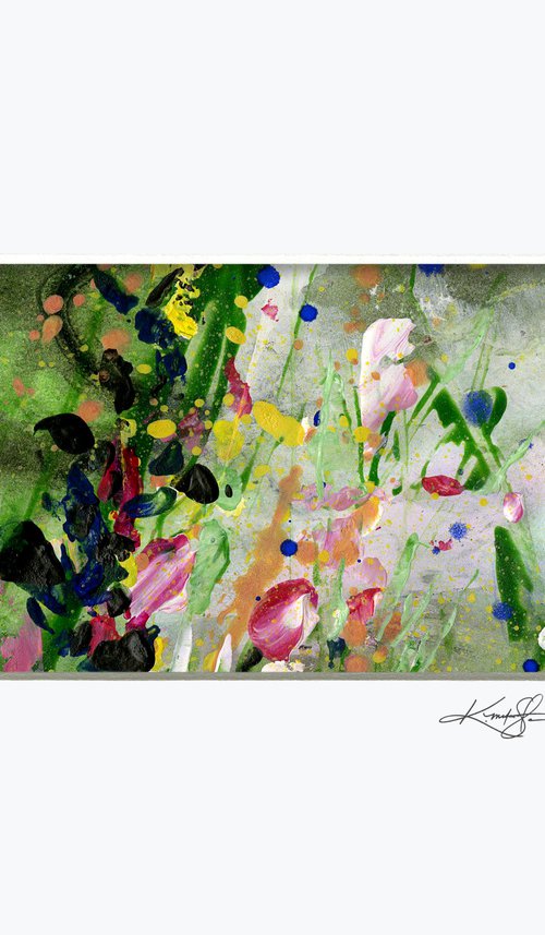 Meadow Dreams 21 - Flower Painting by Kathy Morton Stanion by Kathy Morton Stanion