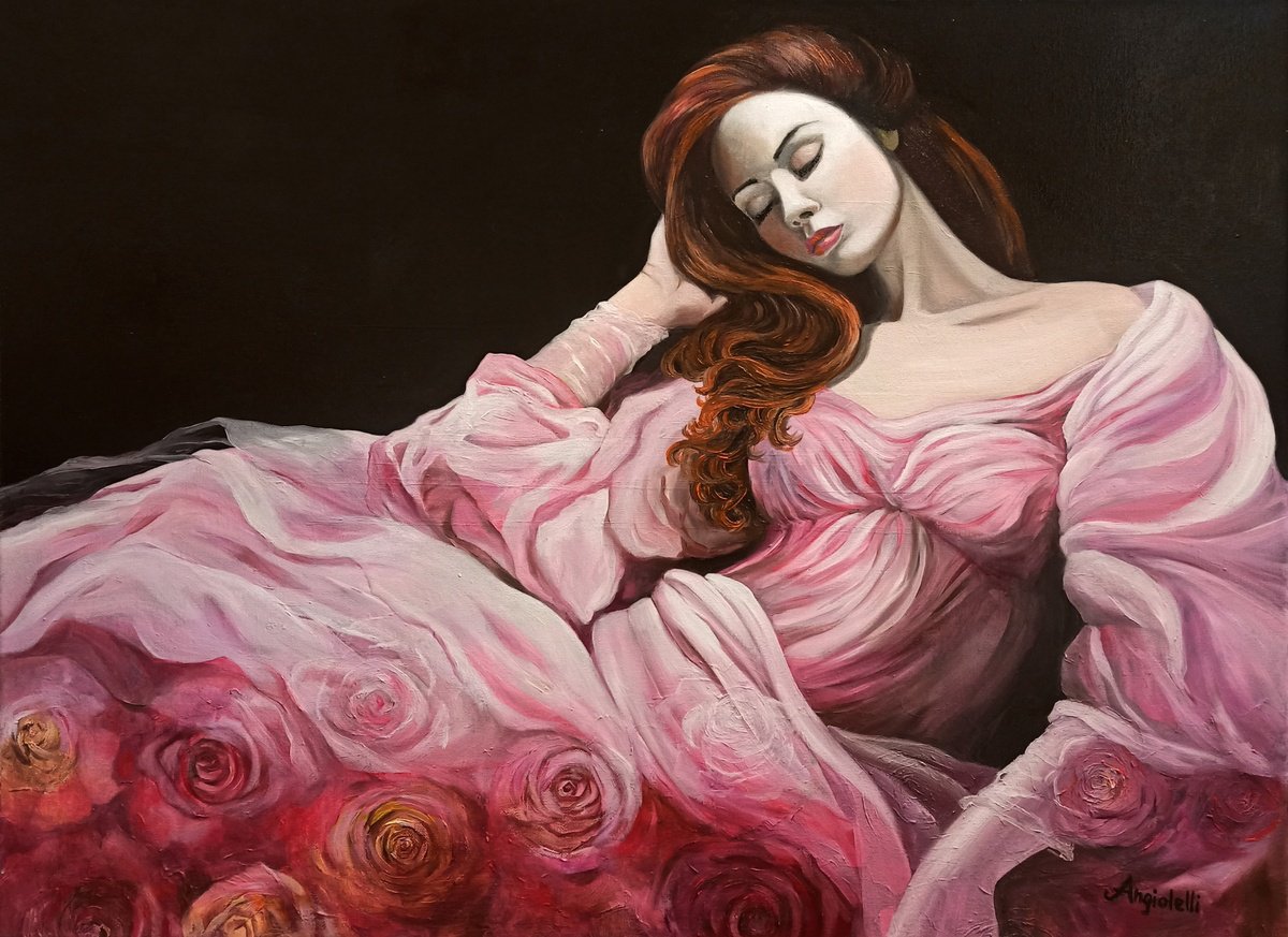 Photorealistic Oil Painting , Dream By Anna Rita Angiolelli, 31 X 23, Artwork For Sale On Artfinder