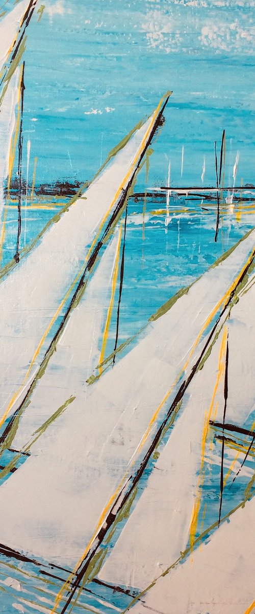 RESERVED!Summer Start 20x20 by Lil Nutter