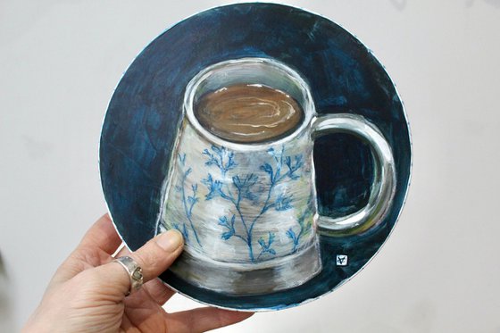 Mug still life painting called The Perfect Mug