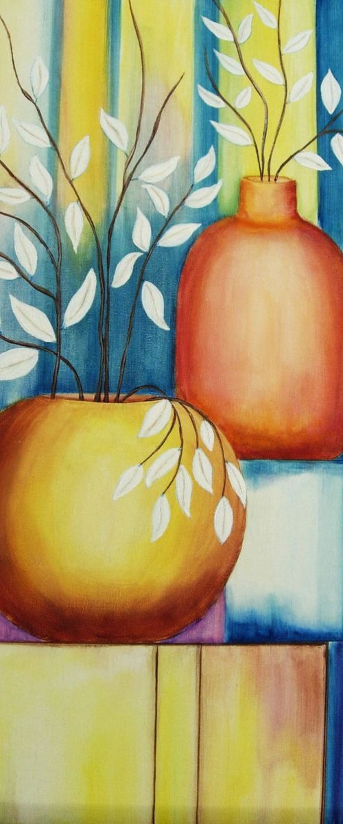 Vase Still Life by Renee  DiNapoli