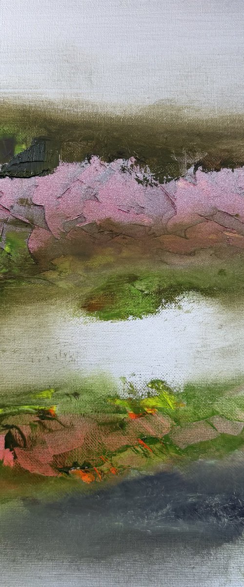 The pink shore of silence by Ludmila Budanov