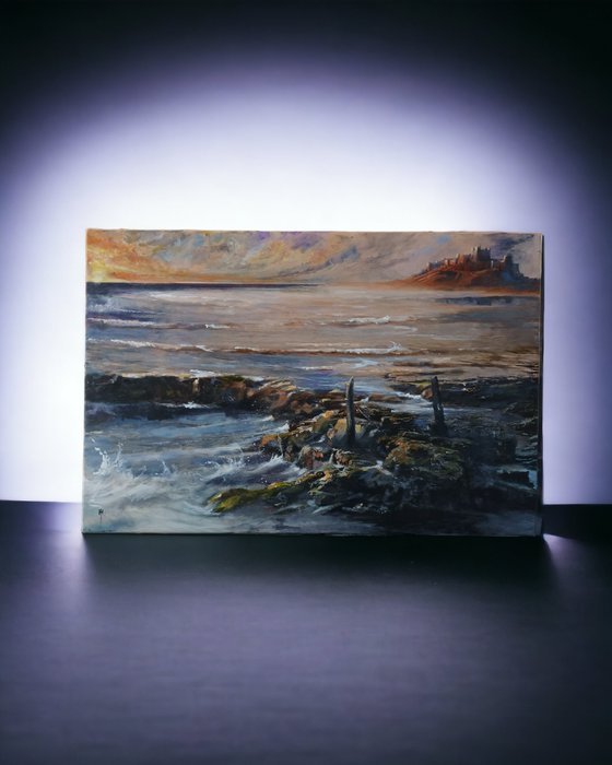 "Return of the tide Bamburgh"