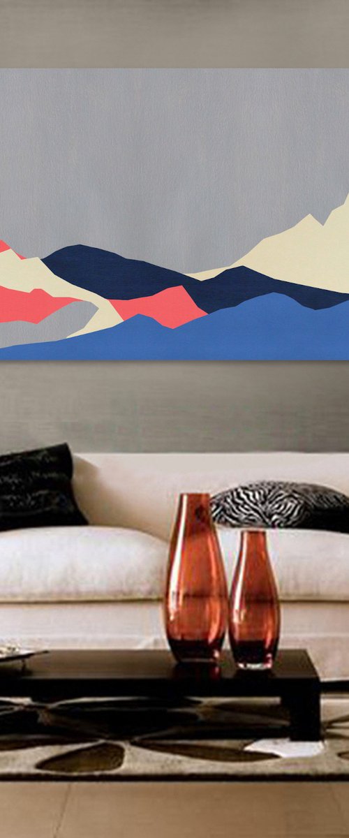 Silent Ridges #63 by Marina Krylova