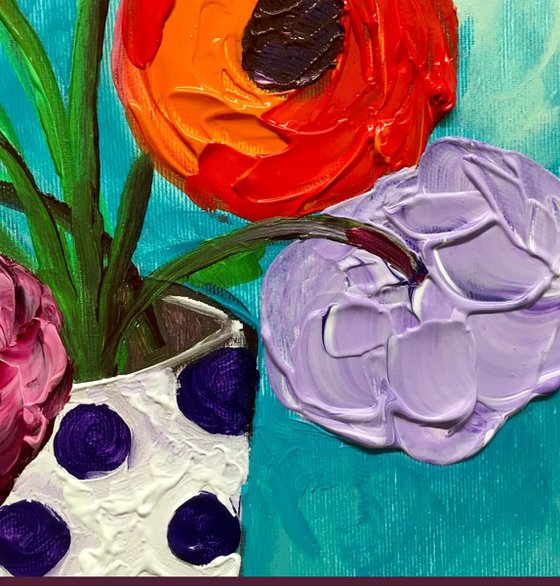 Naive poppies