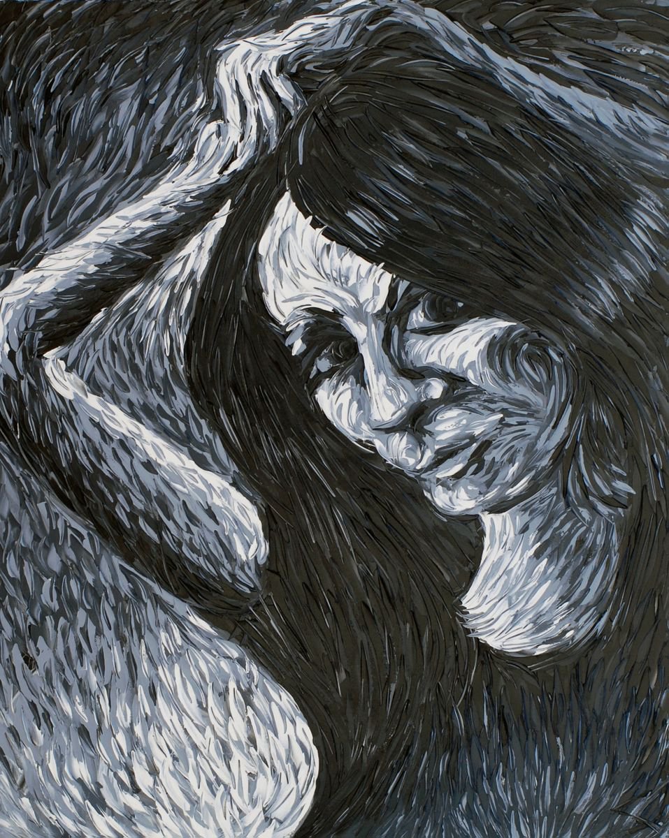 Girl Unknown By Bill Stone, 48 X 60, Artwork For Sale On Artfinder