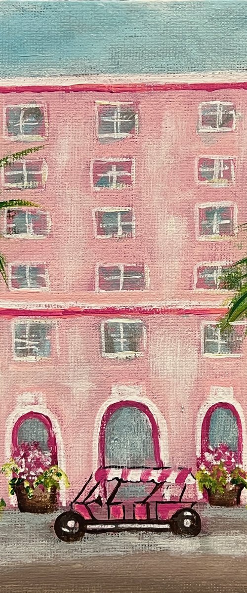 PINK HOTEL by marjy goldstein