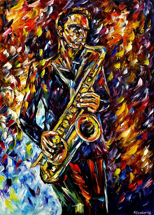Jazz (Snake Davis) by Mirek Kuzniar