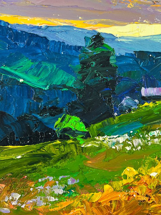 August Days in the Mountains