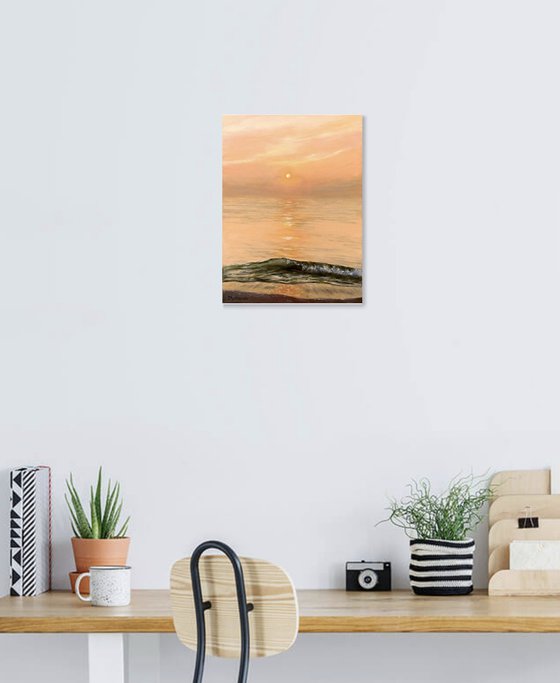 Gentle sunset