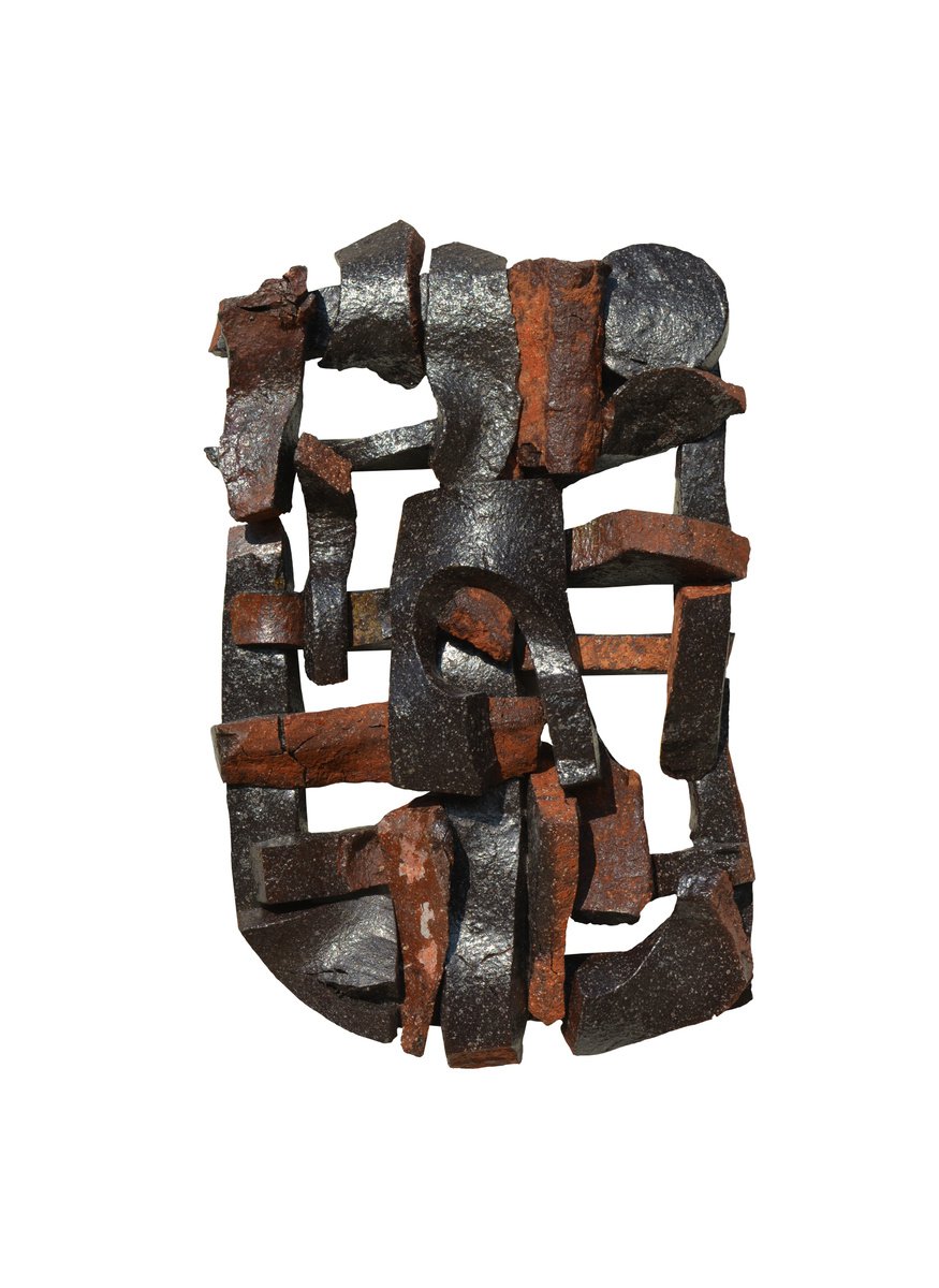 Organic Abstract Relief By Ognyan Chitakov, 10 X 15", "E", Original Artwork