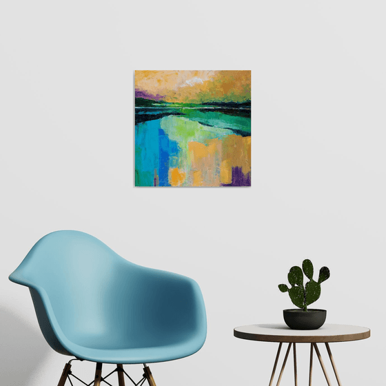 Reflections. 2. (50x50cm)