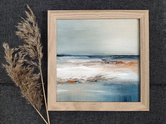 Quiet Shore, abstract seascape