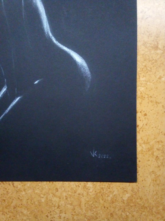 Nude noir #252 (21X29)cm