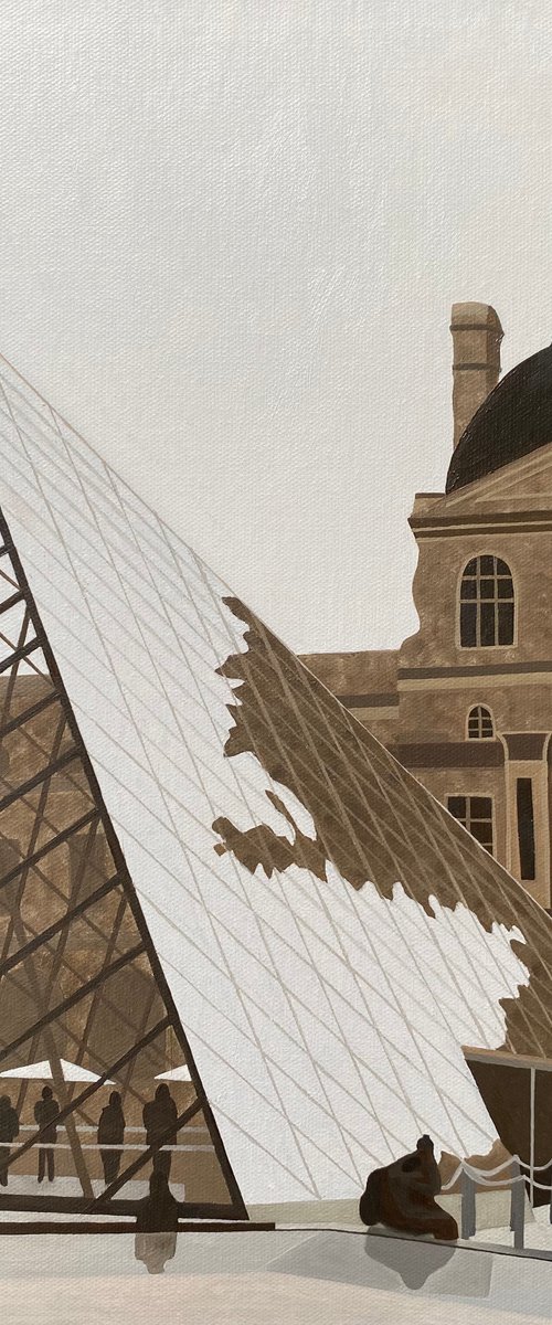 Louvre Museum by Jill Ann Harper
