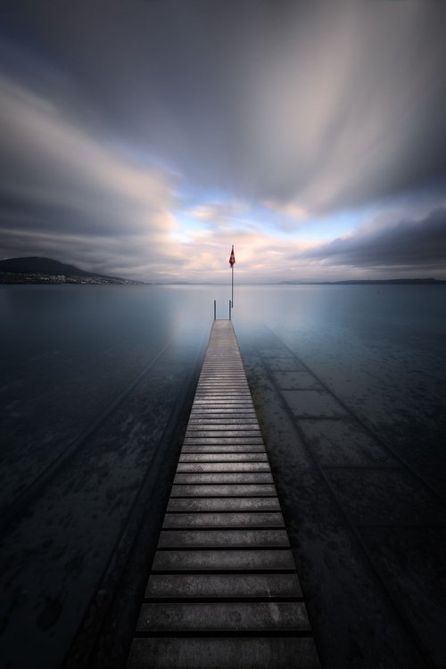 Jetty to Switzerland by Dominique Dubied