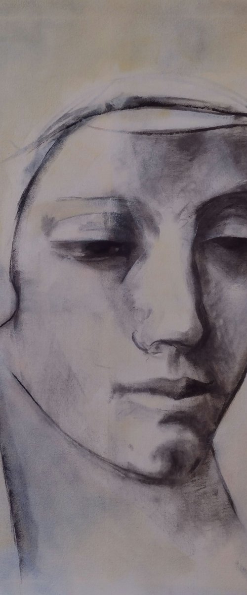 Renassaince drawing #1 by Marina Del Pozo